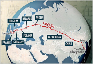 Yiwu-to-london-railway-distance