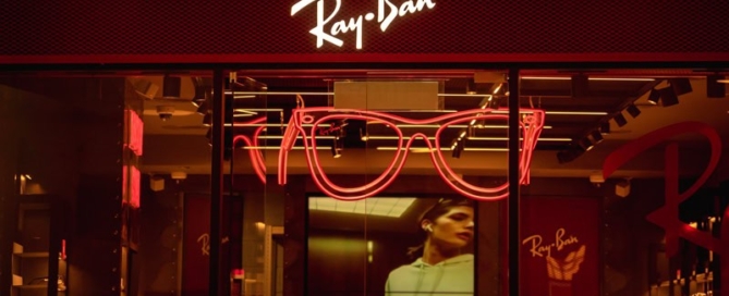 Ray-Ban store entrance