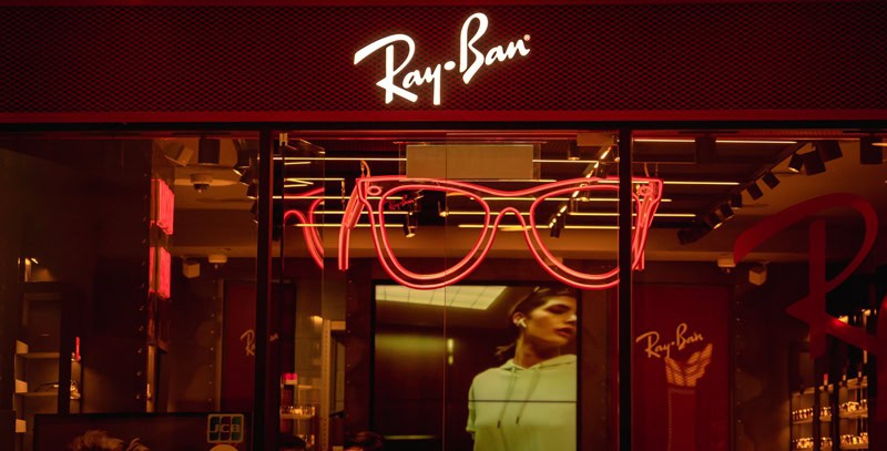 Ray-Ban store entrance