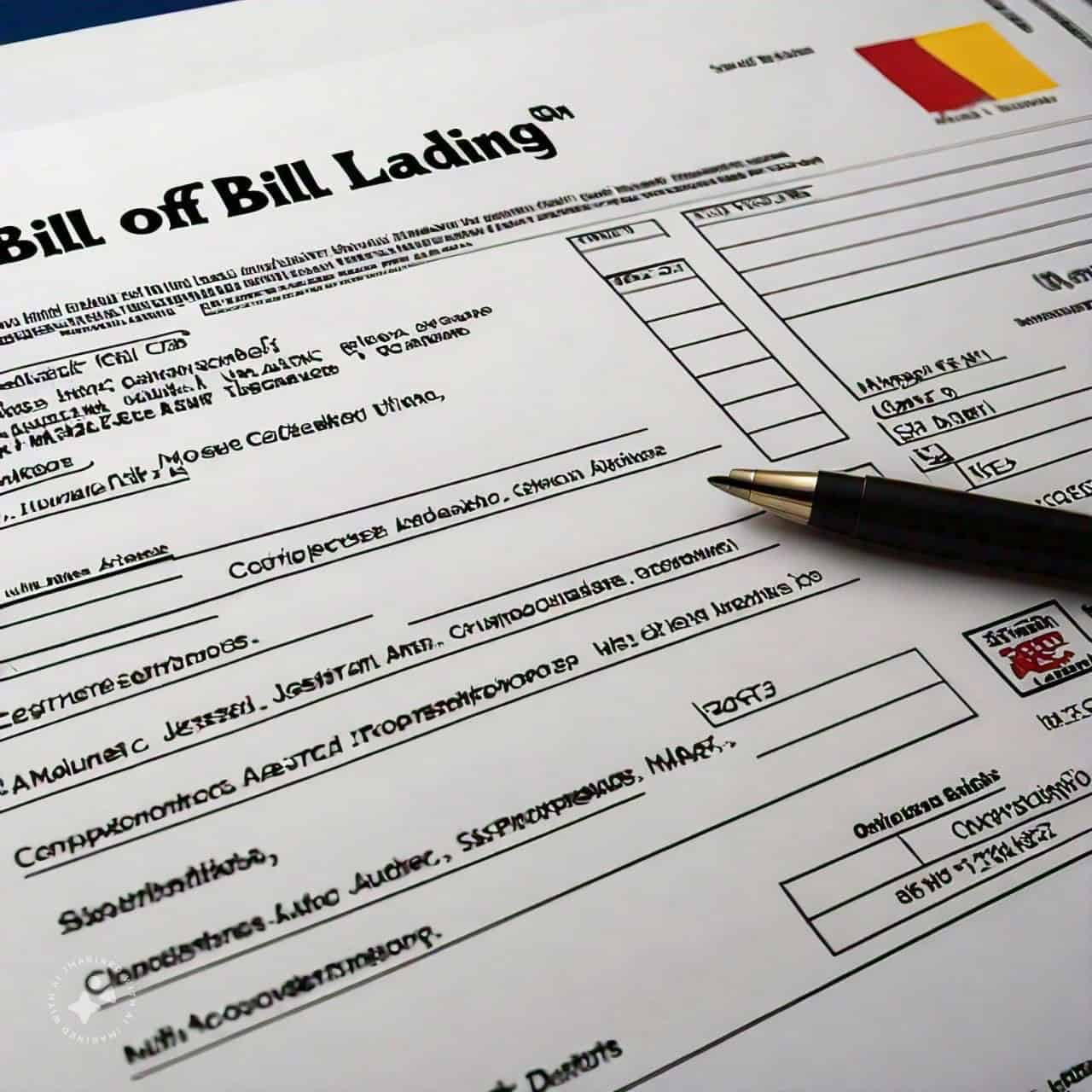 Meaning Of Bill Of Lading