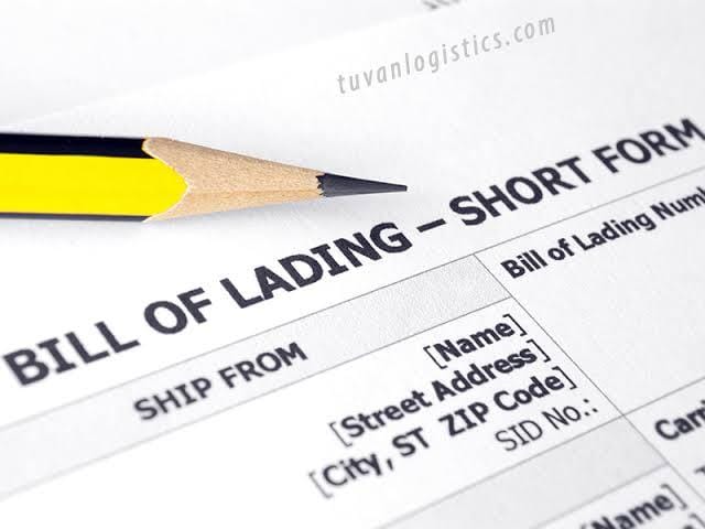 Types Of Bill Of Lading