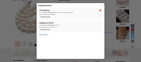 AliExpress- shipping solution