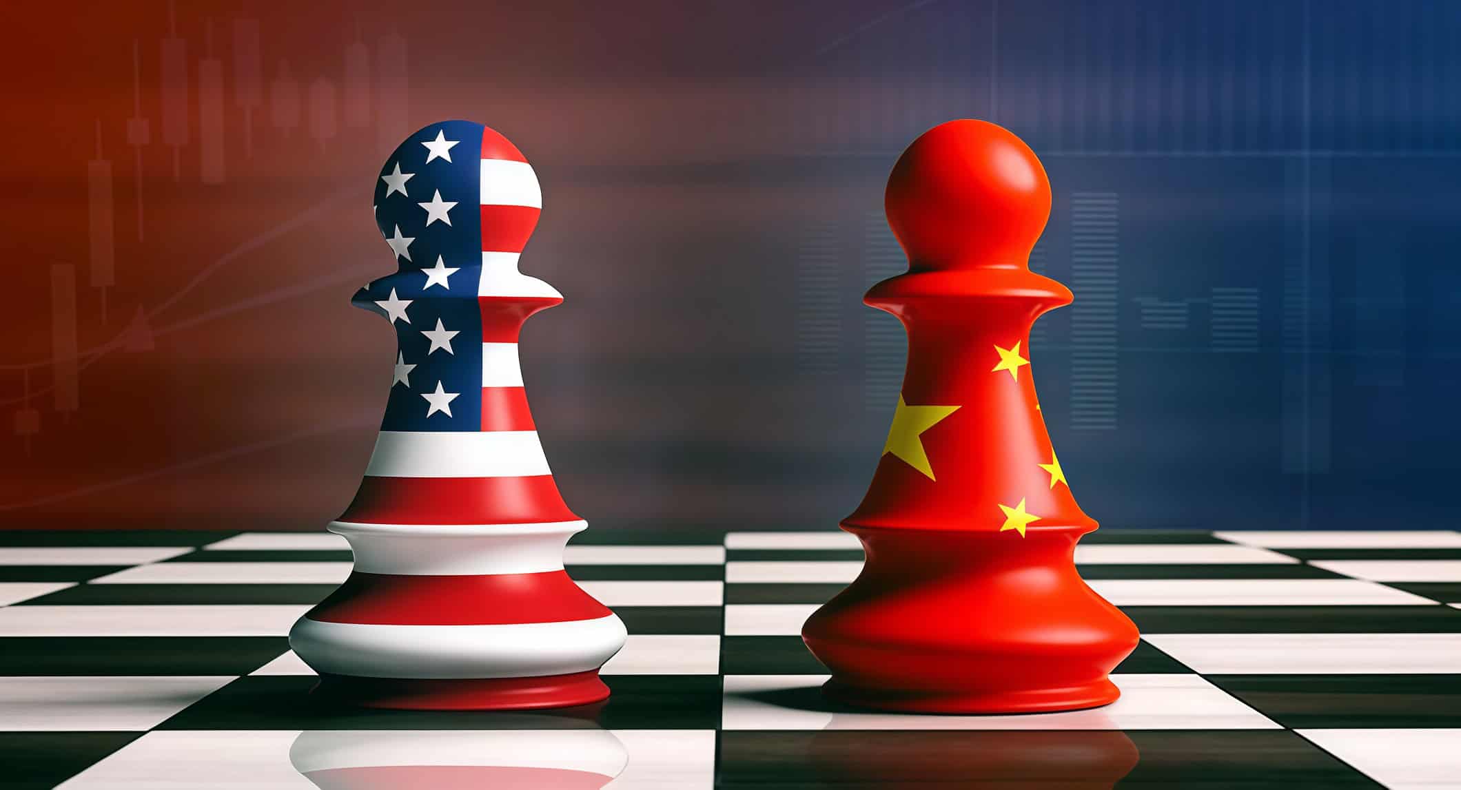Chinese and American chess game