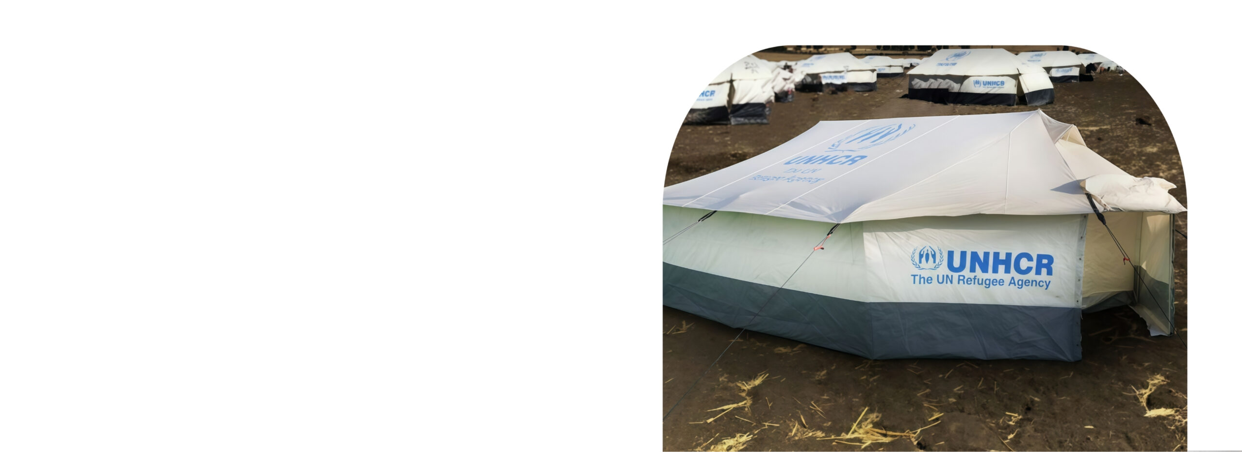 United Nations disaster relief tents